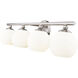 Neoma 4 Light 30 inch Brushed Nickel Vanity Wall Light