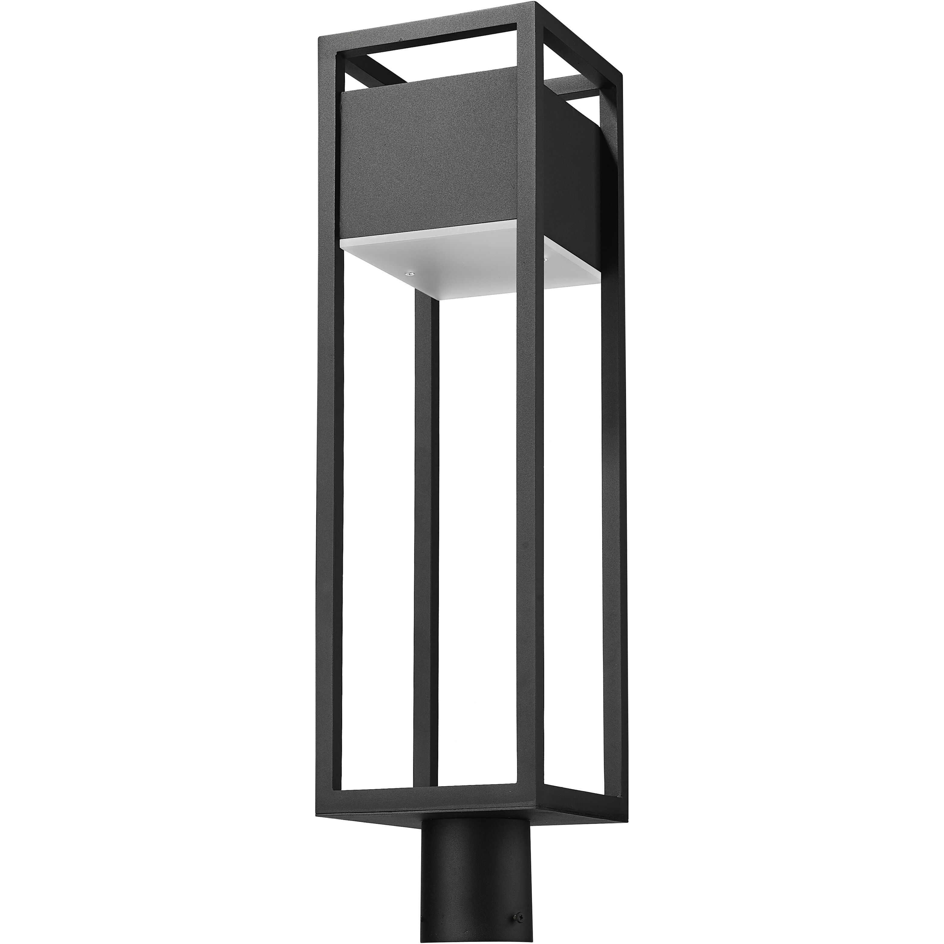 Barwick LED 27 inch Black Outdoor Post Mount Fixture