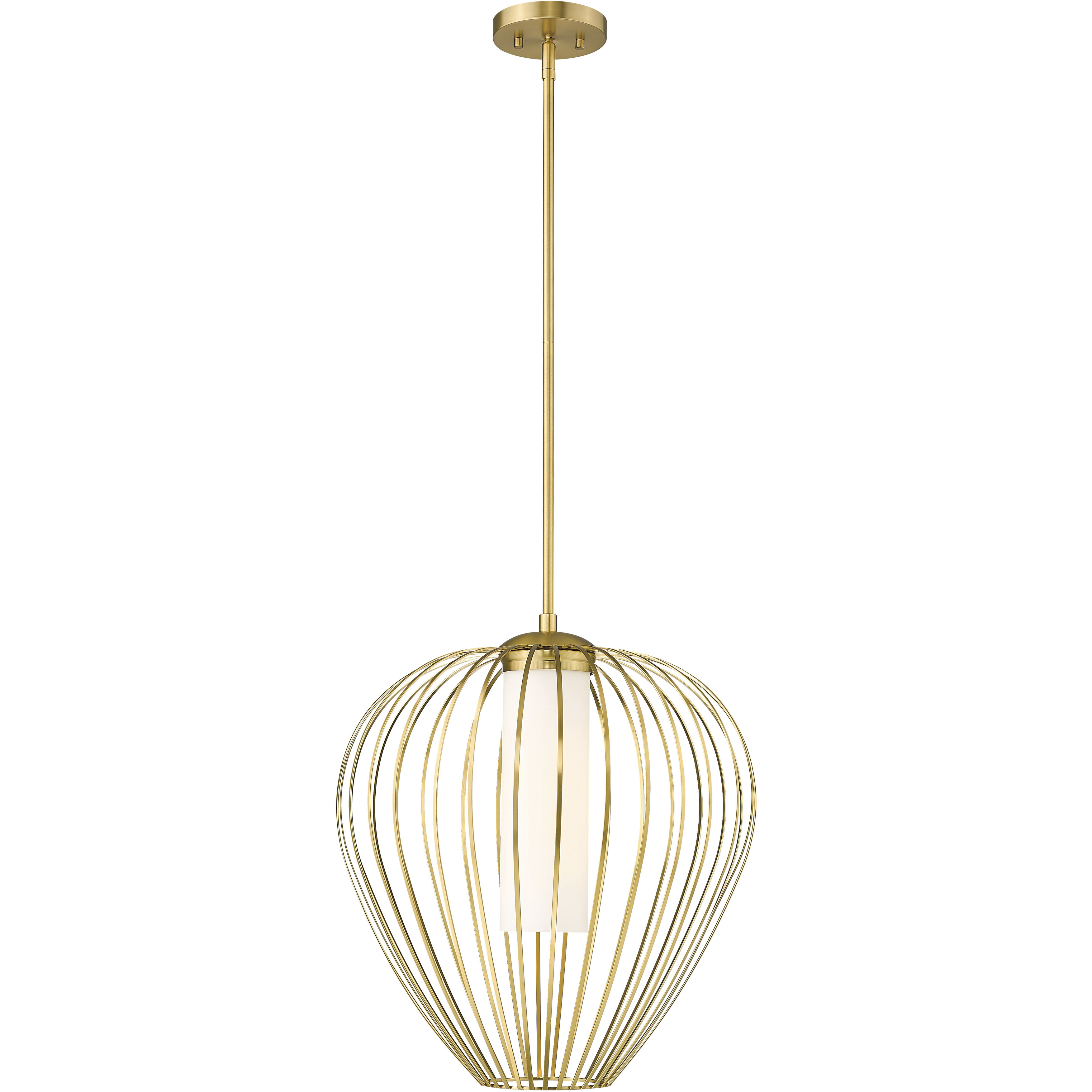 Savanti 1 Light 18 inch Modern Gold Pendant Ceiling Light