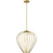 Savanti 1 Light 18 inch Modern Gold Pendant Ceiling Light