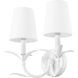 Aslin Wall Sconce Wall Light in Textured White