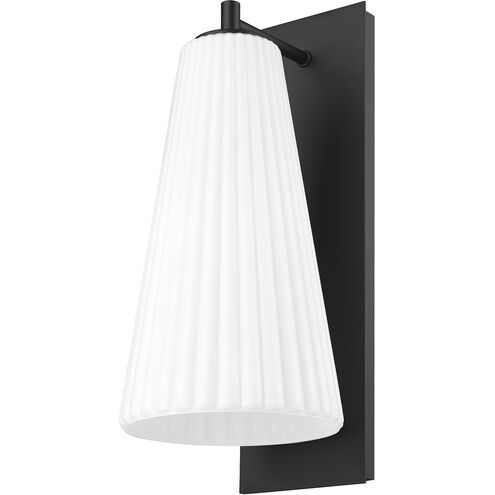 Farrell 1 Light 7.25 inch Matte Black Wall Sconce Wall Light