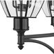 Westover 12 Light 138.25 inch Black Outdoor Post Mounted Fixture in G9