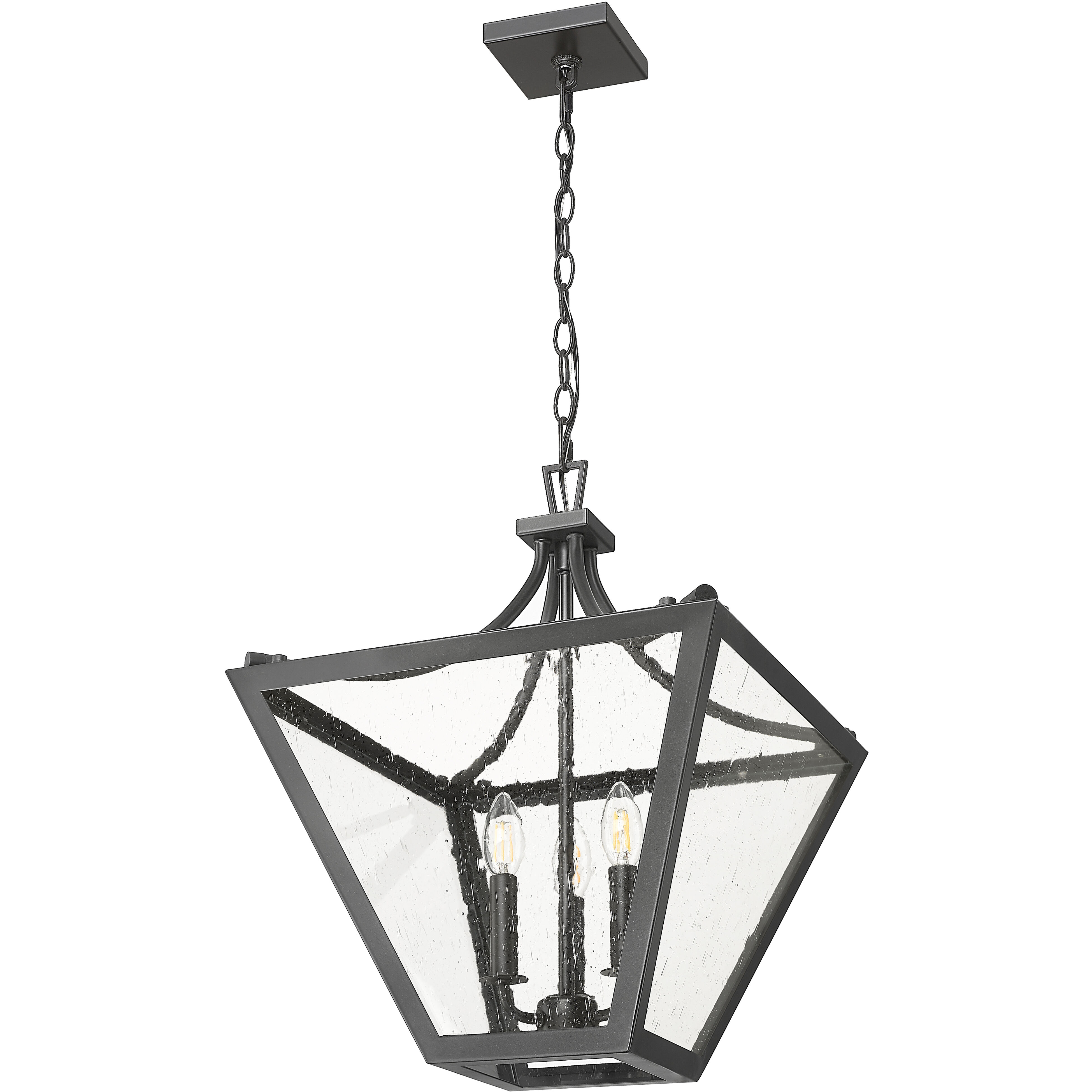 Montalcino 3 Light 16 inch Iron Ore Chandelier Ceiling Light