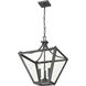 Montalcino 3 Light 16 inch Iron Ore Chandelier Ceiling Light