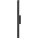 Stylet LED 60 inch Sand Black Outdoor Wall Light