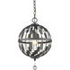 Almet 1 Light 12 inch Bronze Pendant Ceiling Light