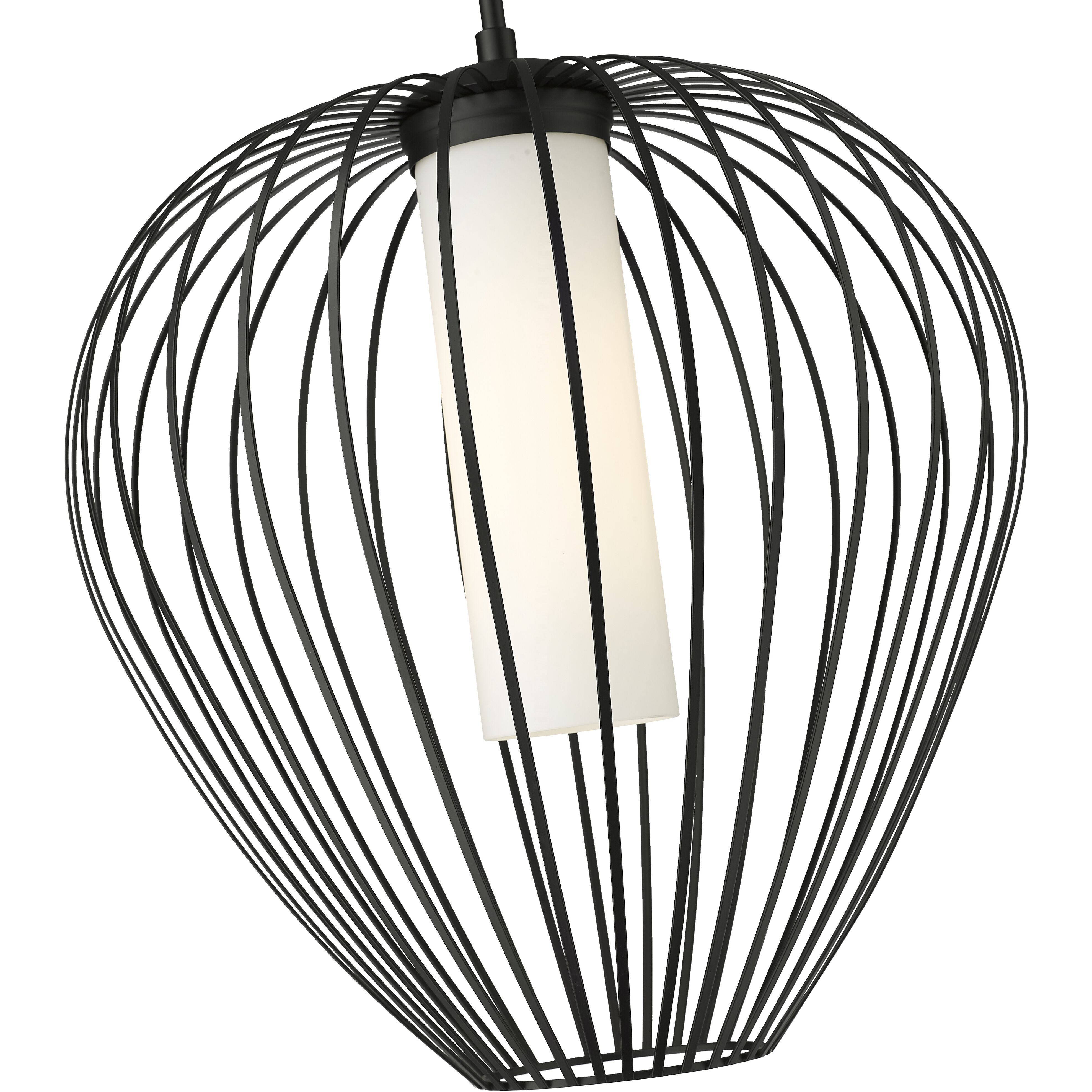 Z-Lite 7507-18MB Savanti 1 Light 18 inch Matte Black Pendant