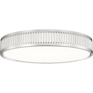 Stari LED 16.75 inch Brushed Nickel Flush Mount Ceiling Light
