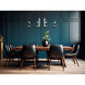 Kaden Linear Chandelier Ceiling Light in Matte Black