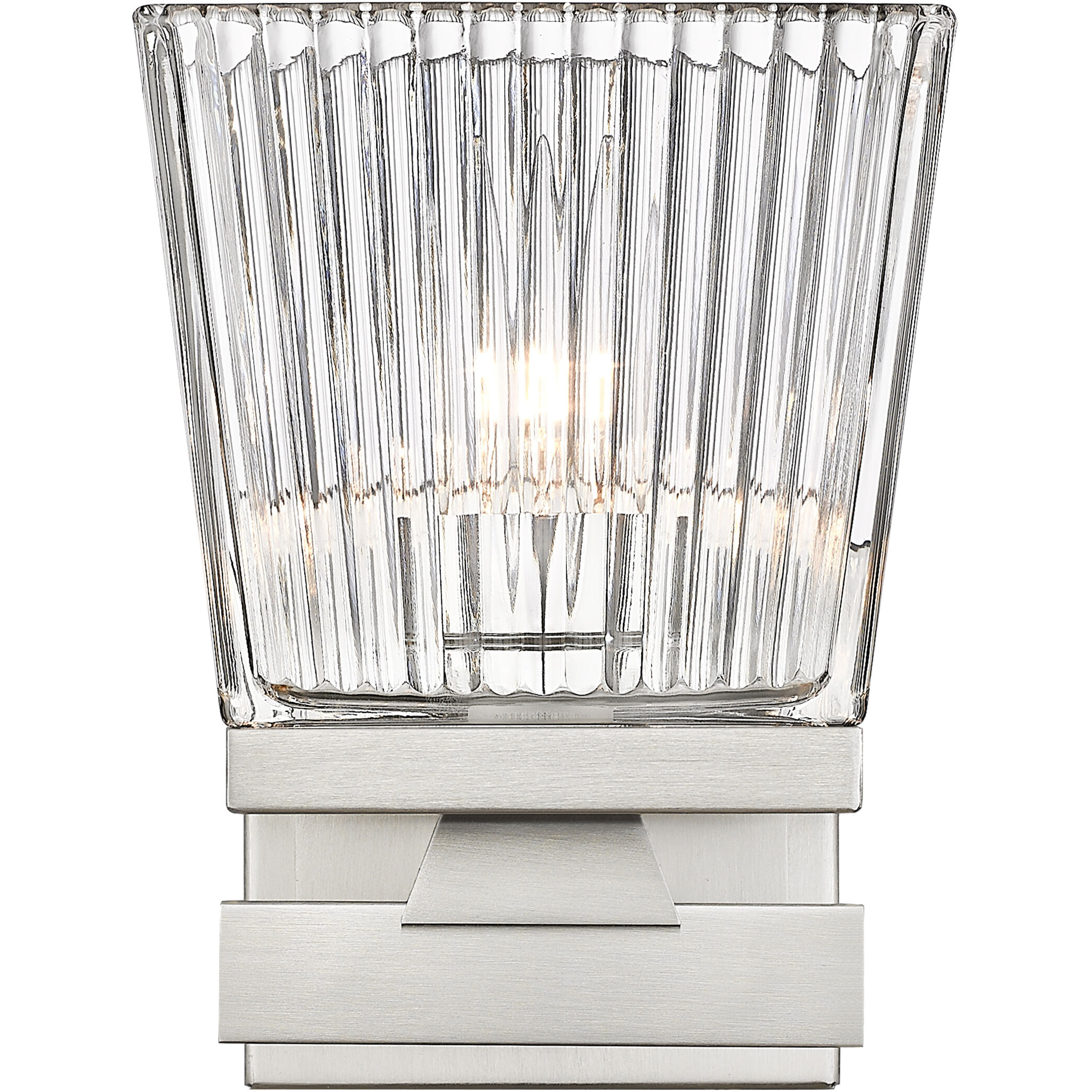 Astor 1 Light 5.75 inch Brushed Nickel Wall Sconce Wall Light