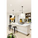 Margo 1 Light 13.75 inch Matte Black Pendant Ceiling Light
