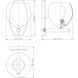 Colette 1 Light 6 inch Modern Gold Wall Sconce Wall Light