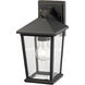 Beacon 1 Light 11.5 inch Oil Rubbed Bronze Outdoor Wall Light
