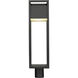 Barwick LED 27 inch Black Outdoor Post Mount Fixture