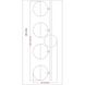 Realm Sphere 4 Light 32.25 inch Brushed Nickel Bath Vanity Wall Light