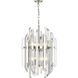 Bova 9 Light 20 inch Polished Nickel Chandelier Ceiling Light