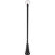 Laurent 1 Light 105.5 inch Black Outdoor Post Mounted Fixture