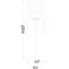 Oren Wall Sconce Wall Light in Chrome