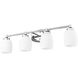 Kendrick 4 Light 31.25 inch Chrome Bath Vanity Light Wall Light