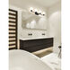 Kendrick 4 Light 31.25 inch Matte Black Bath Vanity Light Wall Light