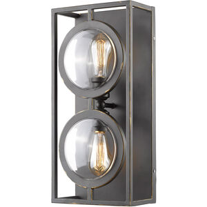 Port 2 Light 9.00 inch Wall Sconce