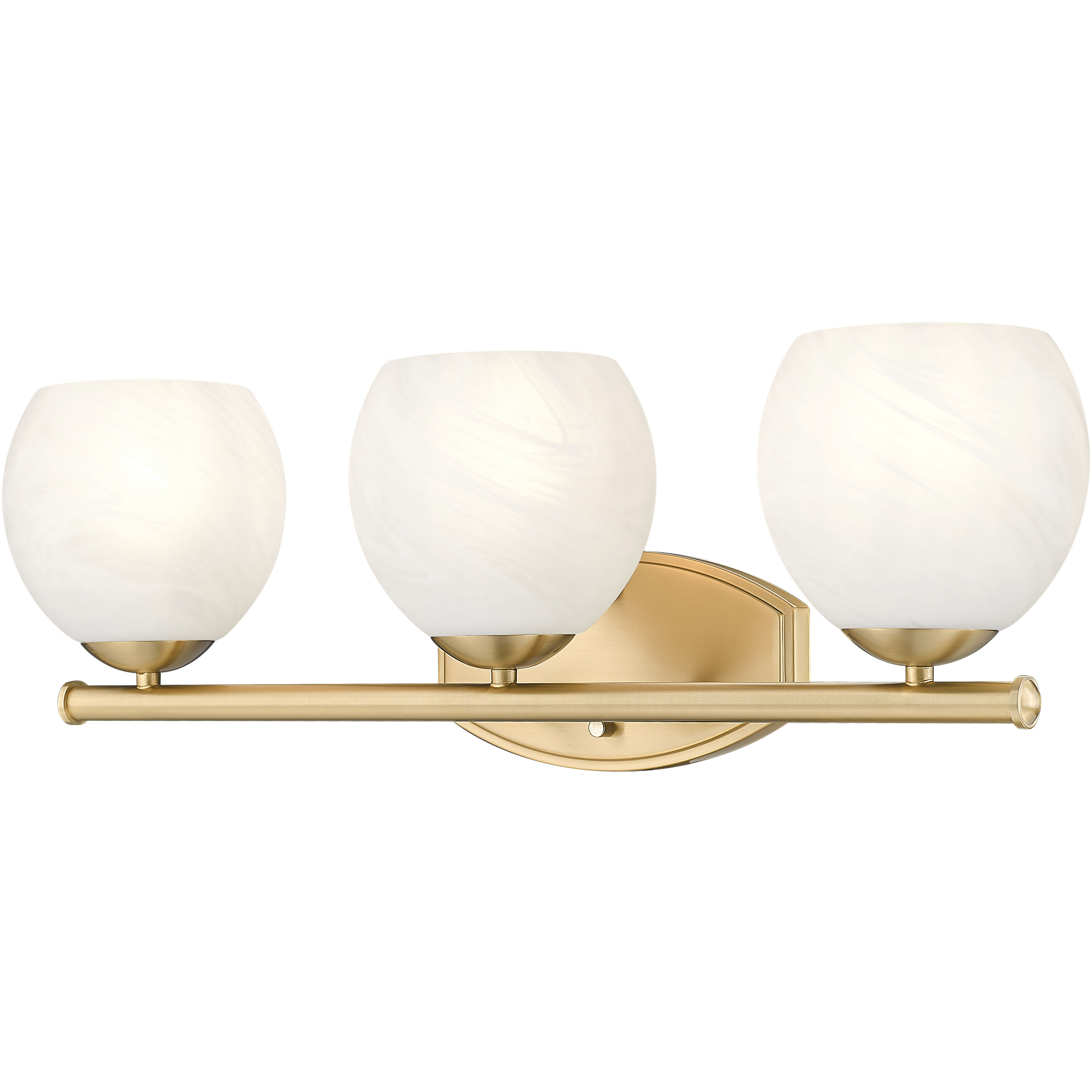 Colette Vanity Wall Light in Modern Gold