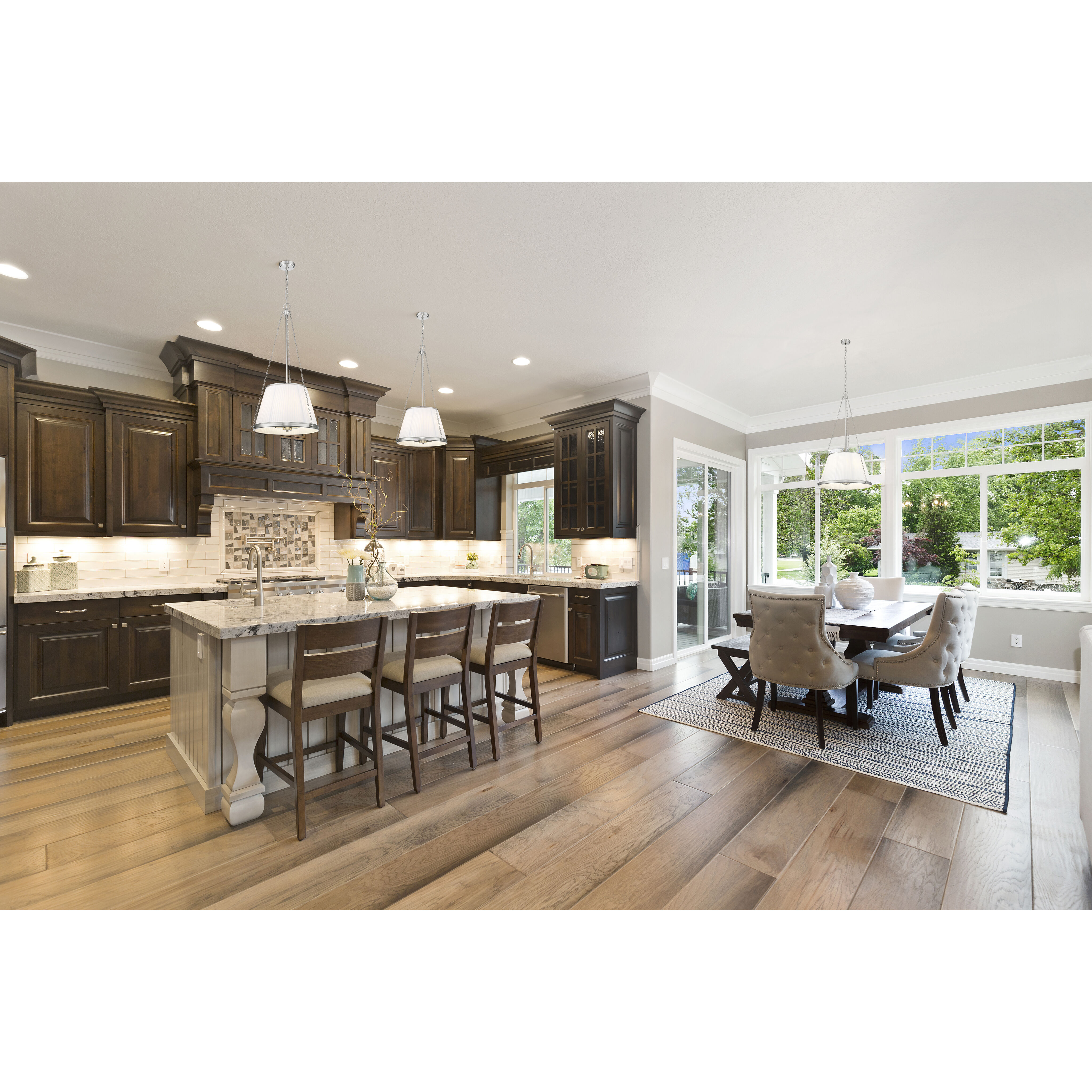 Madeline 5 Light 18 inch Brushed Nickel Pendant Ceiling Light