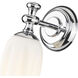 Orion 1 Light 4.75 inch Chrome Wall Sconce Wall Light