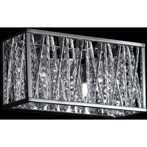 Terra 2 Light 11 inch Chrome Vanity Wall Light in G9
