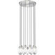 Arden 11 Light 24 inch Brushed Nickel Chandelier Ceiling Light