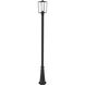 Sheridan 1 Light 17.5 inch Black Outdoor Post Mounted Fixture