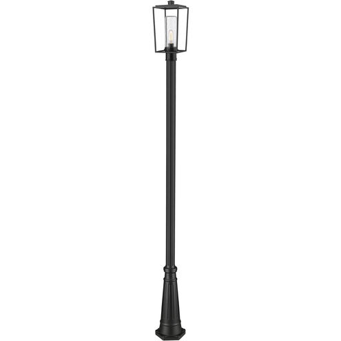 Sheridan 1 Light 17.5 inch Black Outdoor Post Mounted Fixture