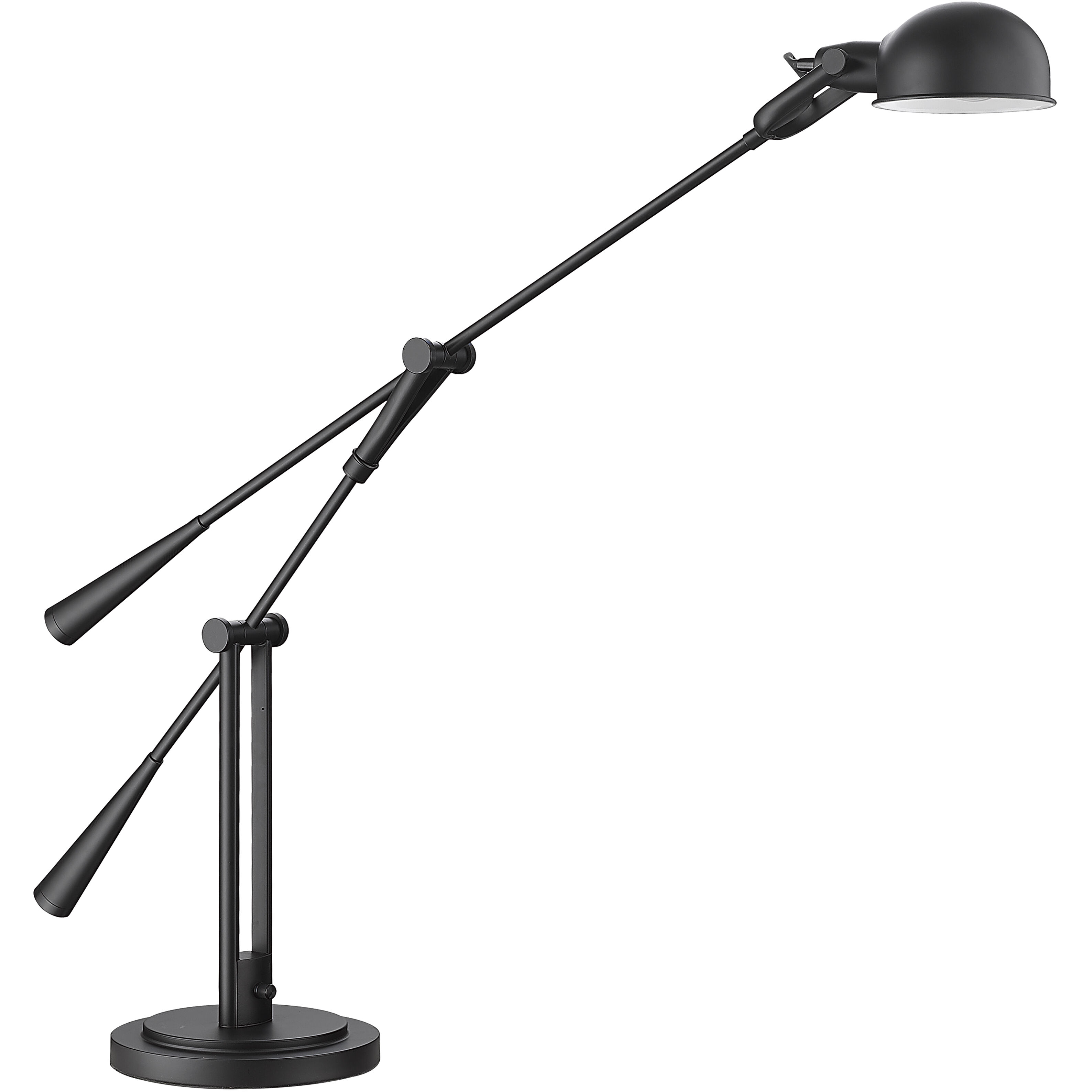 Grammercy Park 51.75 inch 100.00 watt Matte Black Table Lamp Portable Light