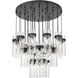Fontaine 27 Light 39.5 inch Matte Black Chandelier Ceiling Light
