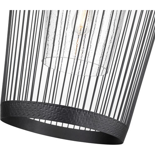 Lido 1 Light 18.5 inch Matte Black Pendant Ceiling Light