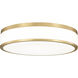 Ballord LED 16 inch Modern Gold Flush Mount Ceiling Light