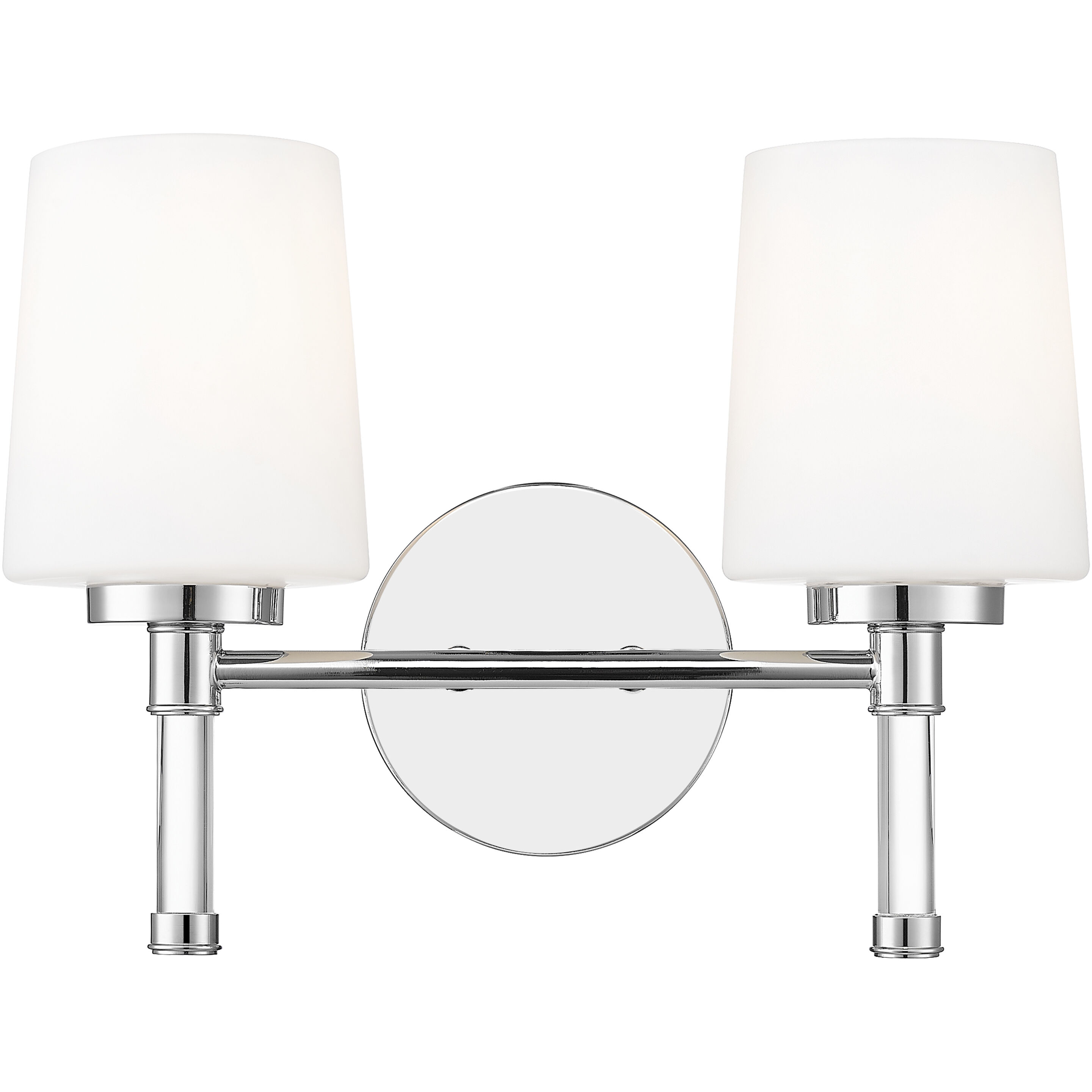 Henri Vanity Wall Light in Chrome