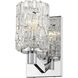 Aubrey 1 Light 5.25 inch Chrome Wall Sconce Wall Light