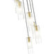 Alton 7 Light 18 inch Modern Gold Chandelier Ceiling Light