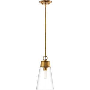 Wentworth 1 Light 8 inch Rubbed Brass Pendant Ceiling Light