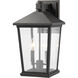 Beacon 2 Light 17.75 inch Oil Rubbed Bronze Outdoor Wall Light