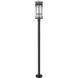 Fortis 2 Light 98.75 inch Sand Black Outdoor Post Mounted Fixture