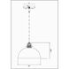 Landry 1 Light 10 inch Matte Black and Chrome Pendant Ceiling Light