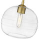 Harmony 1 Light 10 inch Olde Brass Pendant Ceiling Light