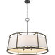 Lenyx 8 Light 32 inch Iron Ore Chandelier Ceiling Light