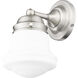 Vaughn 1 Light 7.75 inch Brushed Nickel Wall Sconce Wall Light