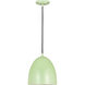 Z-Studio 1 Light 9.5 inch Mint Pendant Ceiling Light