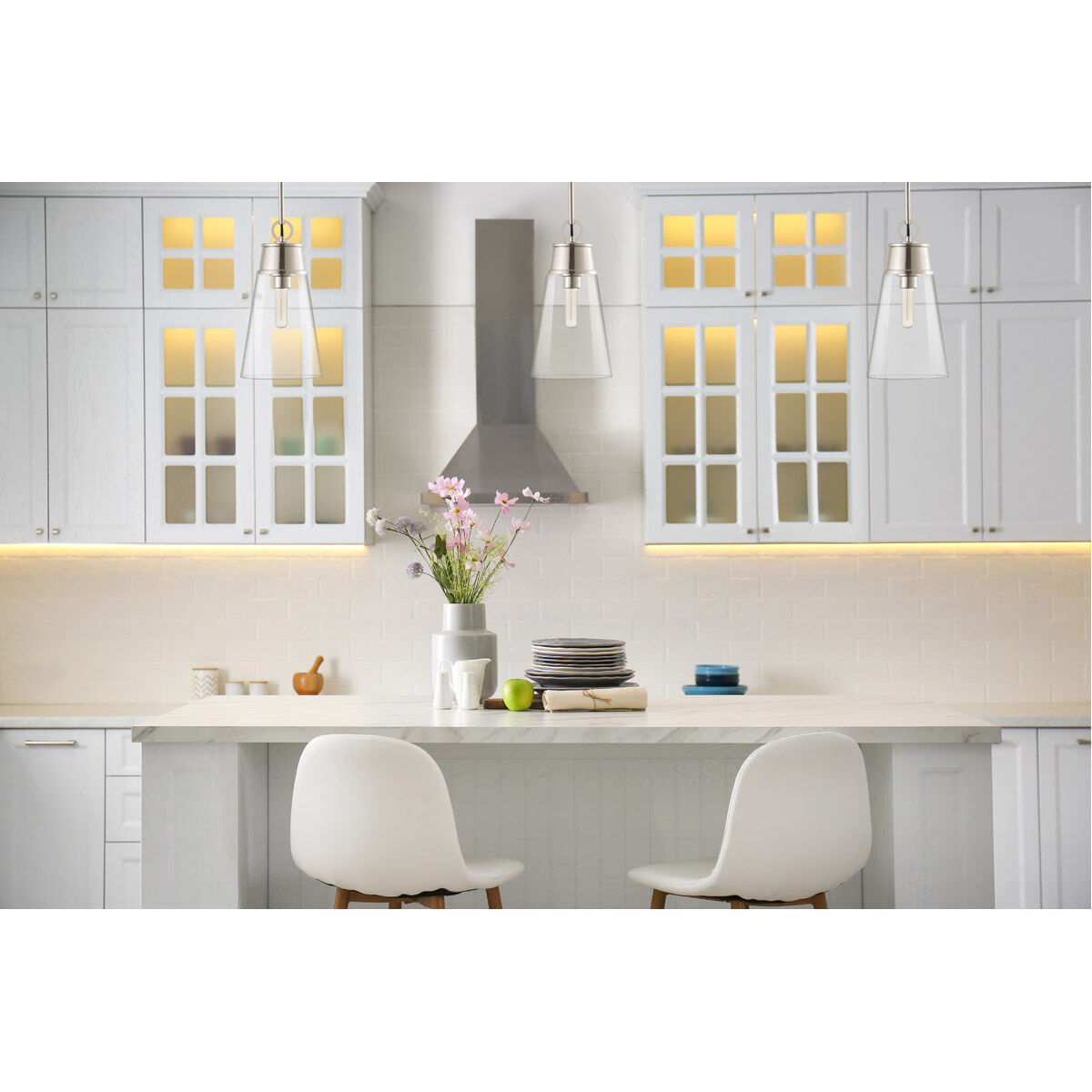 Wentworth 1 Light 7.5 inch Polished Nickel Pendant Ceiling Light