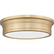 Bentley LED 16 inch Modern Gold Flush Mount Ceiling Light